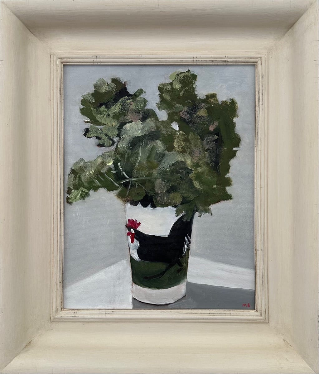 Kale in a Vintage Cup