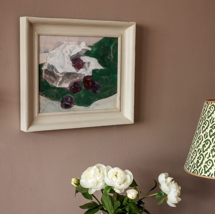 Plums on Green Blanket