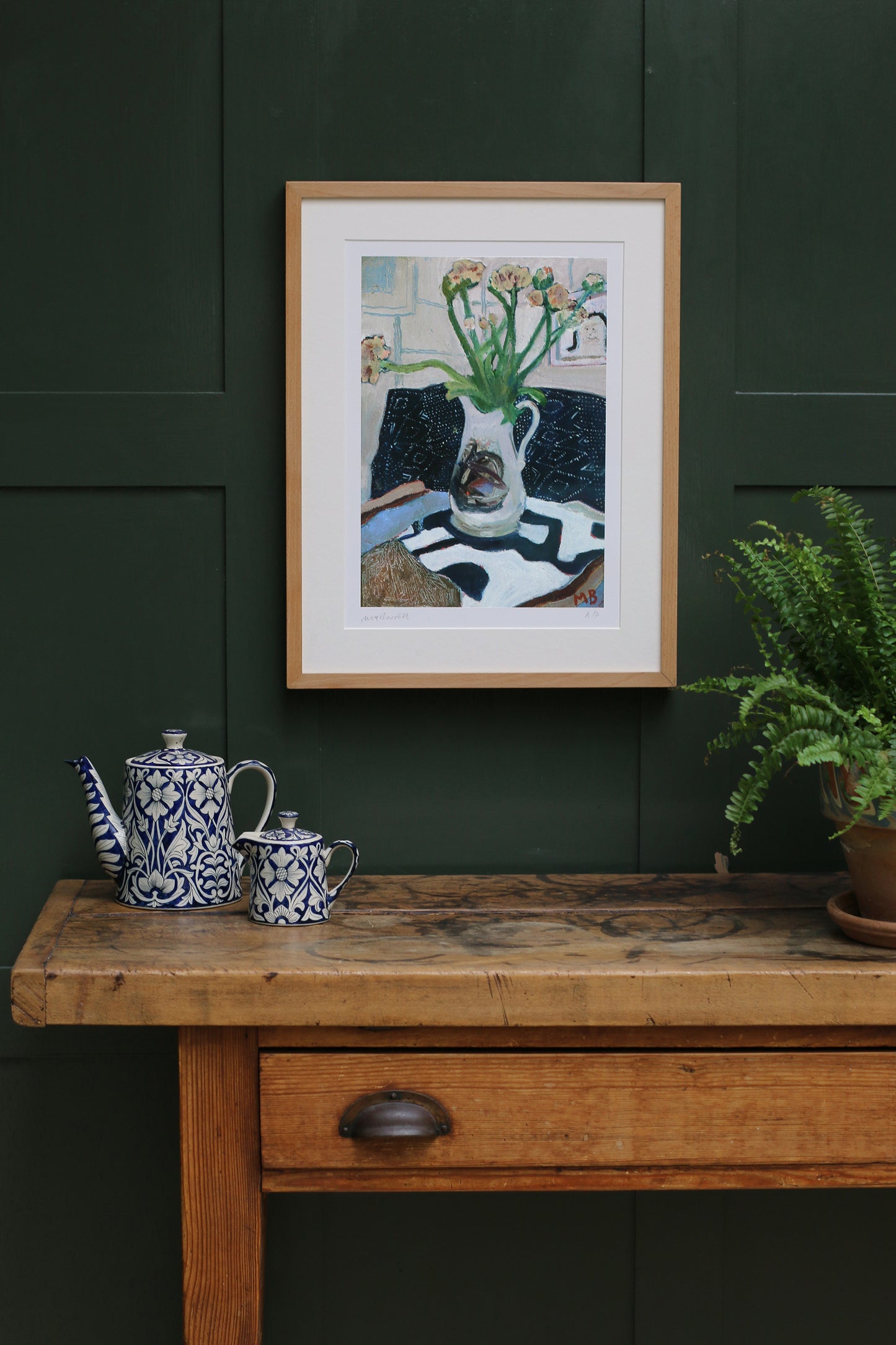 Ranunculus and Textiles