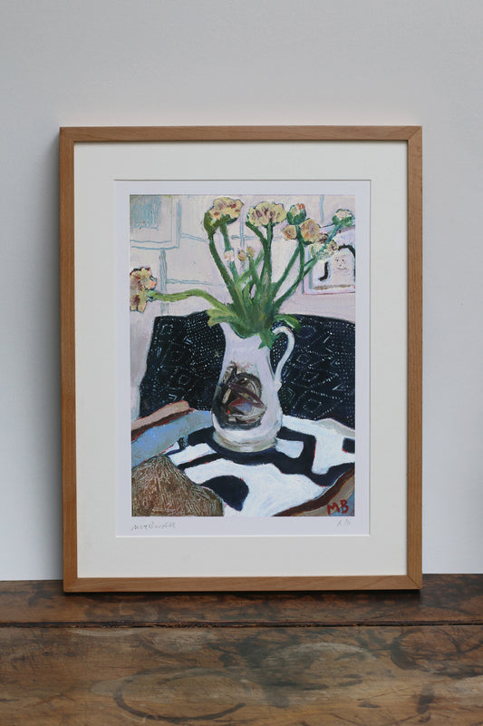 Ranunculus and Textiles