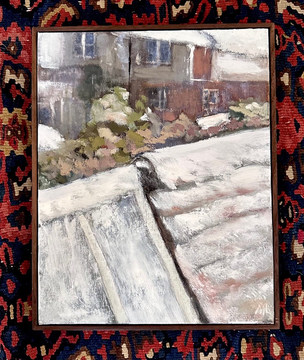 16 London Rooftops Under Snow