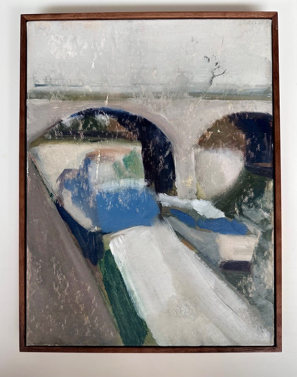 Boats Moored on the Thames