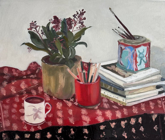 Still Life with Paintbrushes