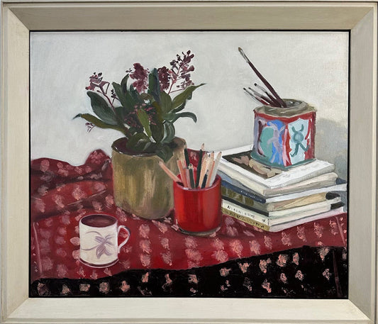 Still Life with Paintbrushes